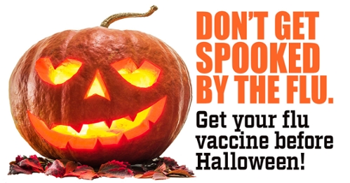 Flu Vaccine Before Halloween