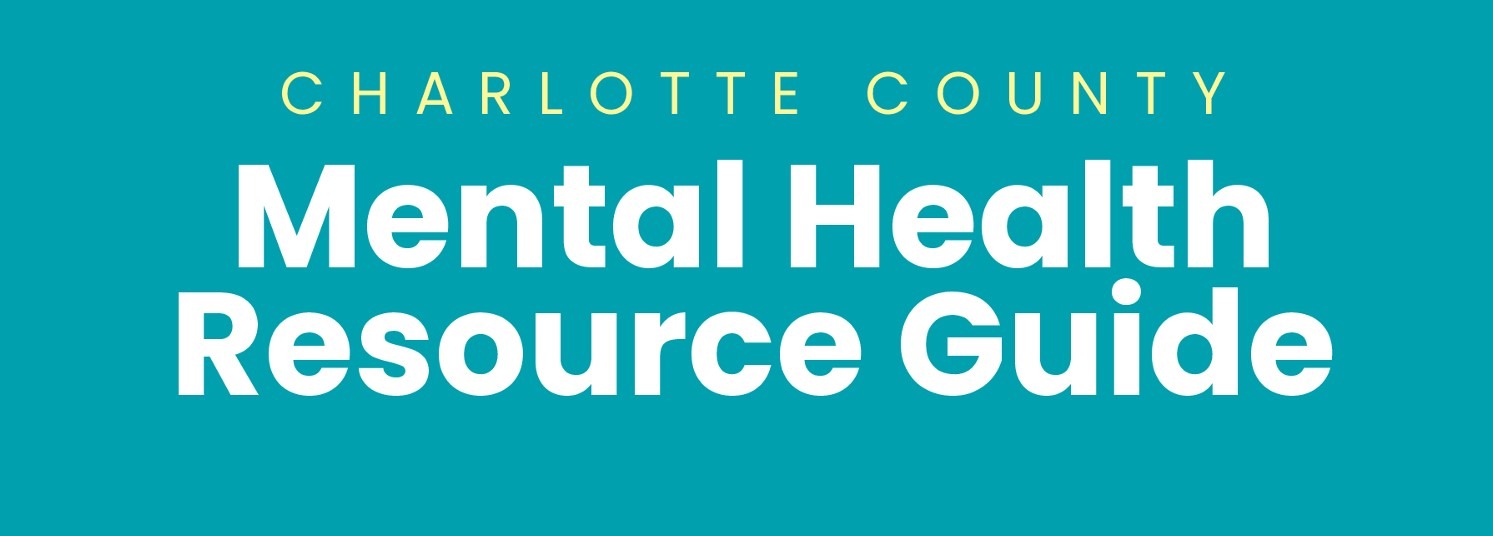 Text reads Charlotte County Mental Health Resource Guide 2026-2027